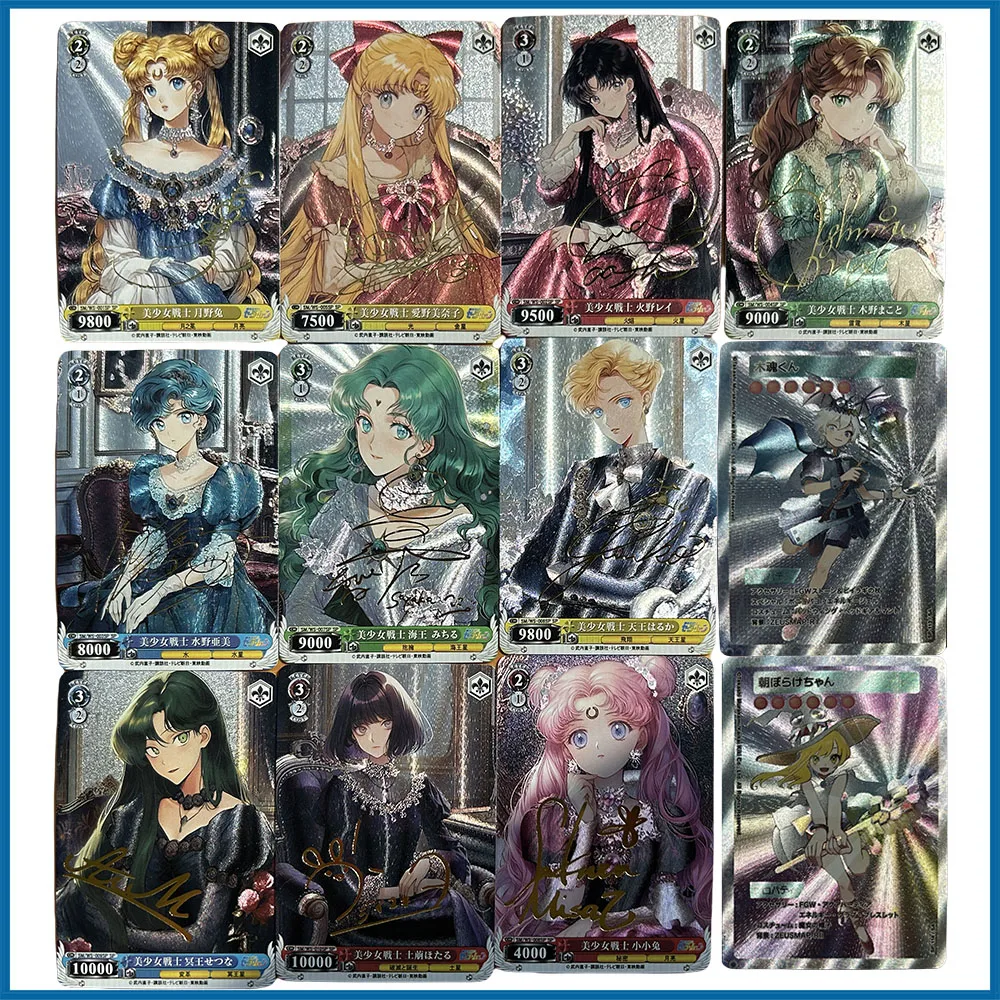 

Anime Goddess Story DIY ACG Tsukino Usagi Mizuno Ami Hino Rei Boys Games Toys Collectible Cards Birthday Gifts Board Game