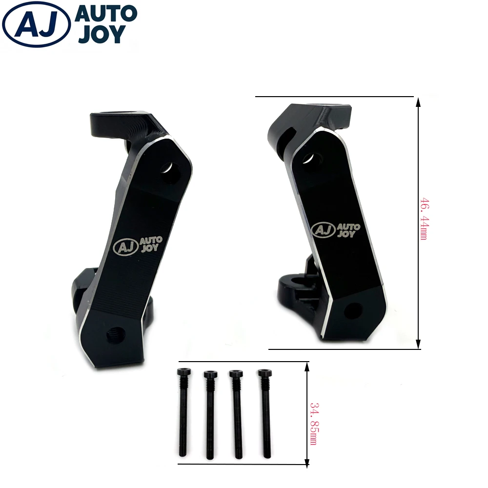 

ATUO JOY 7075 Aluminum Front C Hub/Knuckle Arm For TRX MINI MAXX BL-2s 4WD Brushless Monster Truck 107154-1 Upgrade Parts