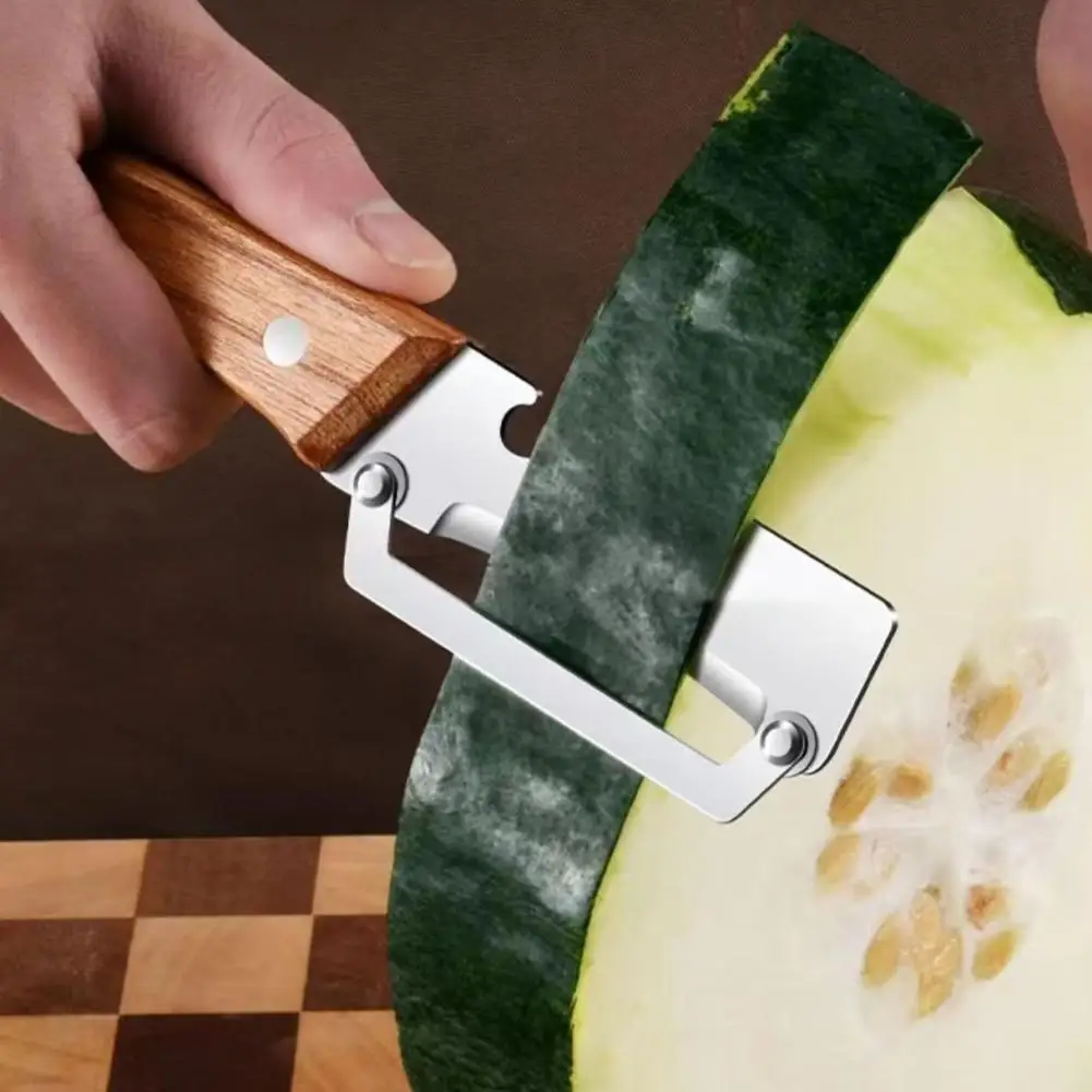 Gemüseschäler aus Holz – Ergonomisch & multifunktional