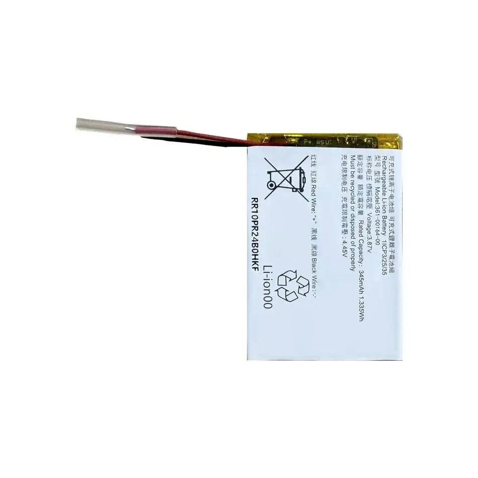 Portable 345Mah 361-00164-00 For Garmin Instinct Solar Std-810G Watch Battery