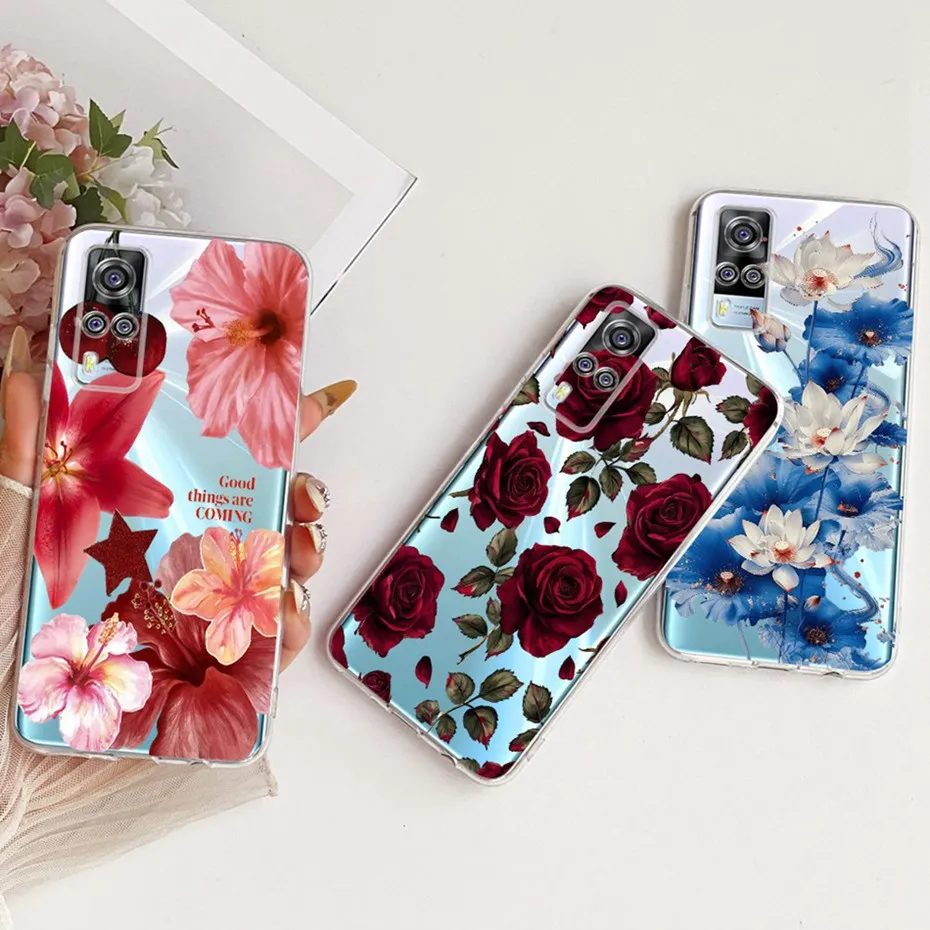 

Прозрачный чехол из ТПУ для Vivo Y51 Y51a V2030 V2031, новейший стиль, чехлы для телефонов Vivo Y 51 51A 2020, мягкие силиконовые чехлы-бамперы