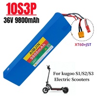 36V 9800mAH 10S3P For  kugoo S1/S2/S3 AOVO AOVOPRO Kamukai And SmartOne  Electric Scooter battery pack