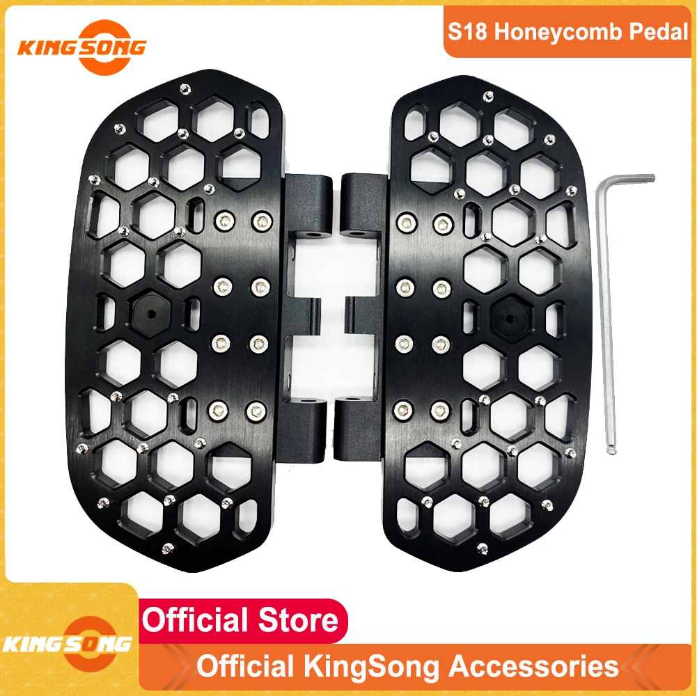 Original KingSong KS S18 Accessories KS S18 Honeycomb Pedal Spare Part for KingSong KS 18 Electric Wheel S18 EUC Honeycomb Pedal