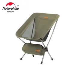 Naturehike Outdoor Portable Folding Chair Ultralight Camping Fishing Chair Picnic Beach YL08 YL09 YL10 Aluminum Alloy Chair
