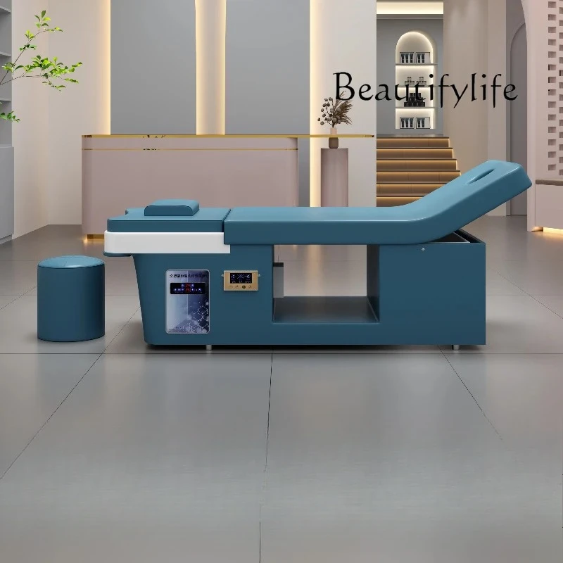 

Nordic Hair Saloon Dedicated Electric Head Therapy Fumigation Salon Bed