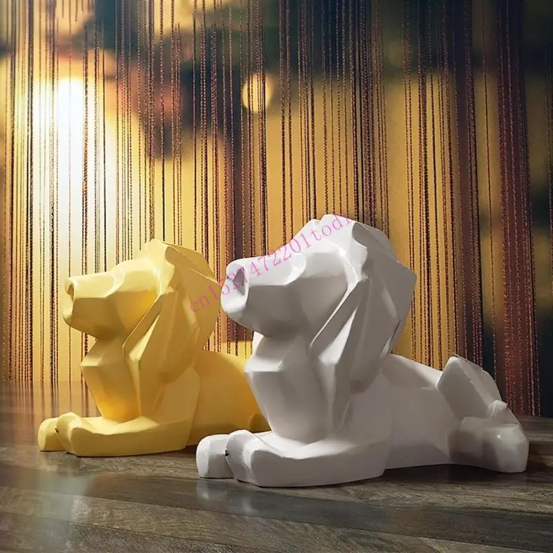 M76B Lion Silicone Candele