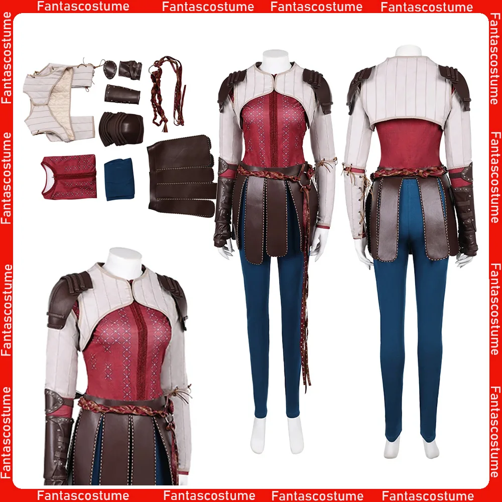 

Astrid Cosplay Costume Women Uniform Coat Pants Outfit Movie Train Roleplay Dragon Disguise Halloween Carnival Party Suit