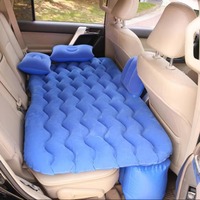 PVC Carry Back Seat Inflatable Car Air Bed Sleeping Pillow Mattress for Outdoor Travel Air  Bed Car Inflatable Mattress