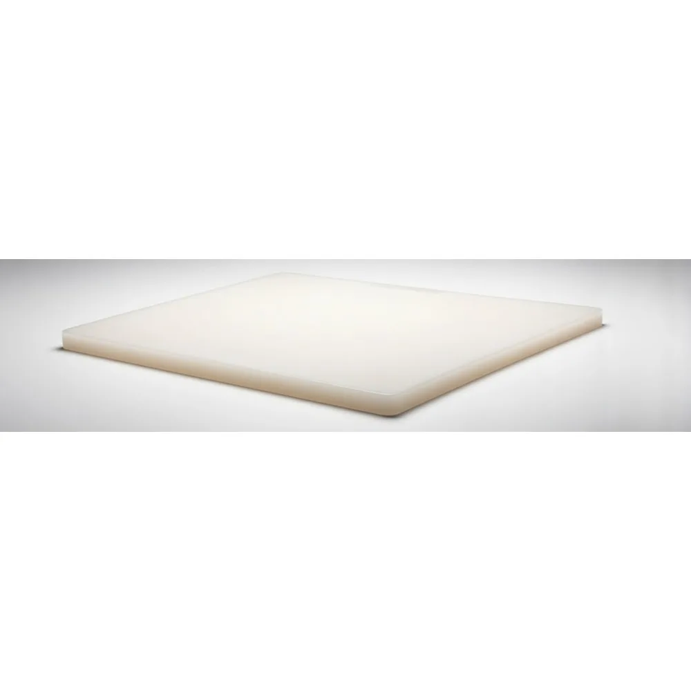 لوح تقطيع بلاستيكي أبيض مقاس 18 × 24 بوصة، غسالة أطباق مشفرة بالألوان من الدرجة التجارية HACCP آمنة للمطاعم والمطابخ المنزلية