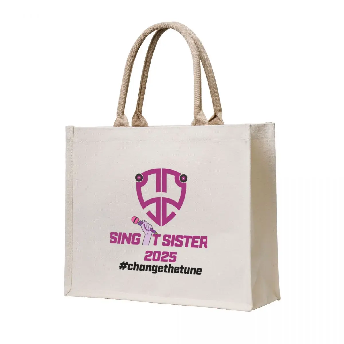 

Sing It Sister! Tote Bag Cloth bags free delivery bags tote bag men's Portable shopping bag