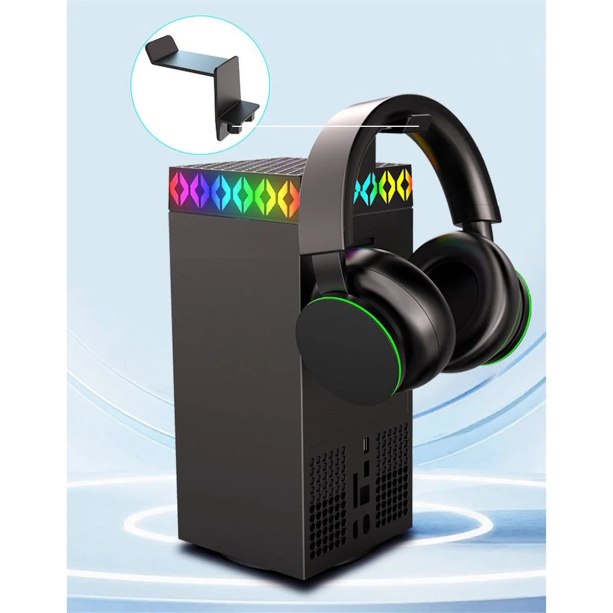 Ventola di raffreddamento per ventola intelligente RGB a temperatura controllata a basso rumore per