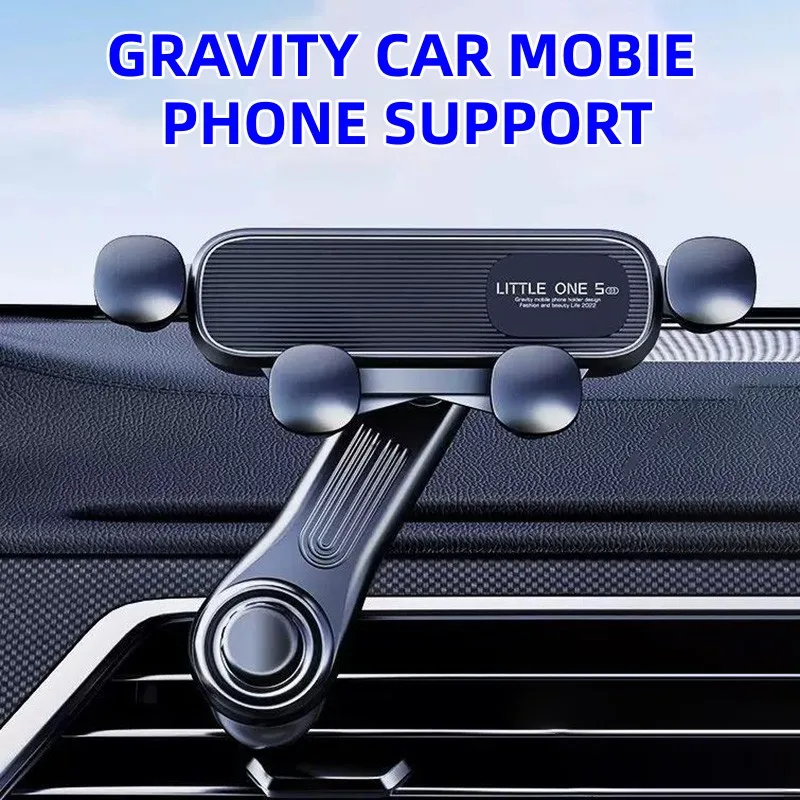 Car Phone Holder 360 ° Full Rotation Air Outlet Hook Sensor Navigation Universal Suitable For iPhone Samsung Google Huawei 2025