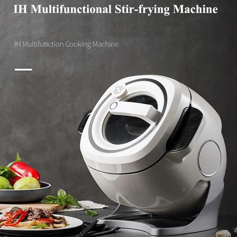 6L Food Cooking Machine Tabletop Intelligent Automatic Stewed Rice Maker Machine 110V 220V Commercial Fried Rice Robot