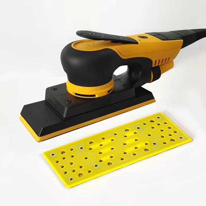 Прямоугольный электрический лоток для наждачной бумаги 70 × 198 мм для MIRKA FLEX, прямоугольная шлифовальная машина, липкий диск, аксессуары для электроинструментов