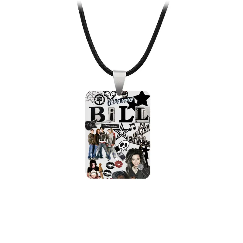 Tokio Hotel Pendant Acrylic Tokio Hotel Necklace Accessories Customized Pendant Jewelry Charms Gifts for Fans Friends