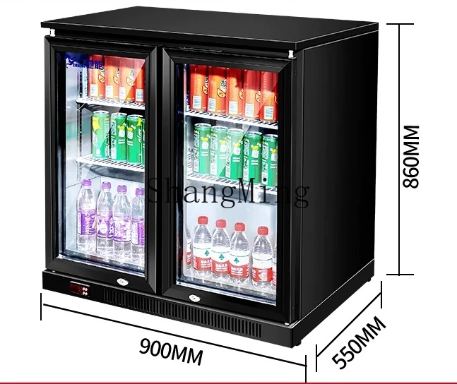 ZYY bancone bar commerciale incorporato piccolo frigorifero vetrina refrigerata per la conservazione della freschezza a temperatura costante