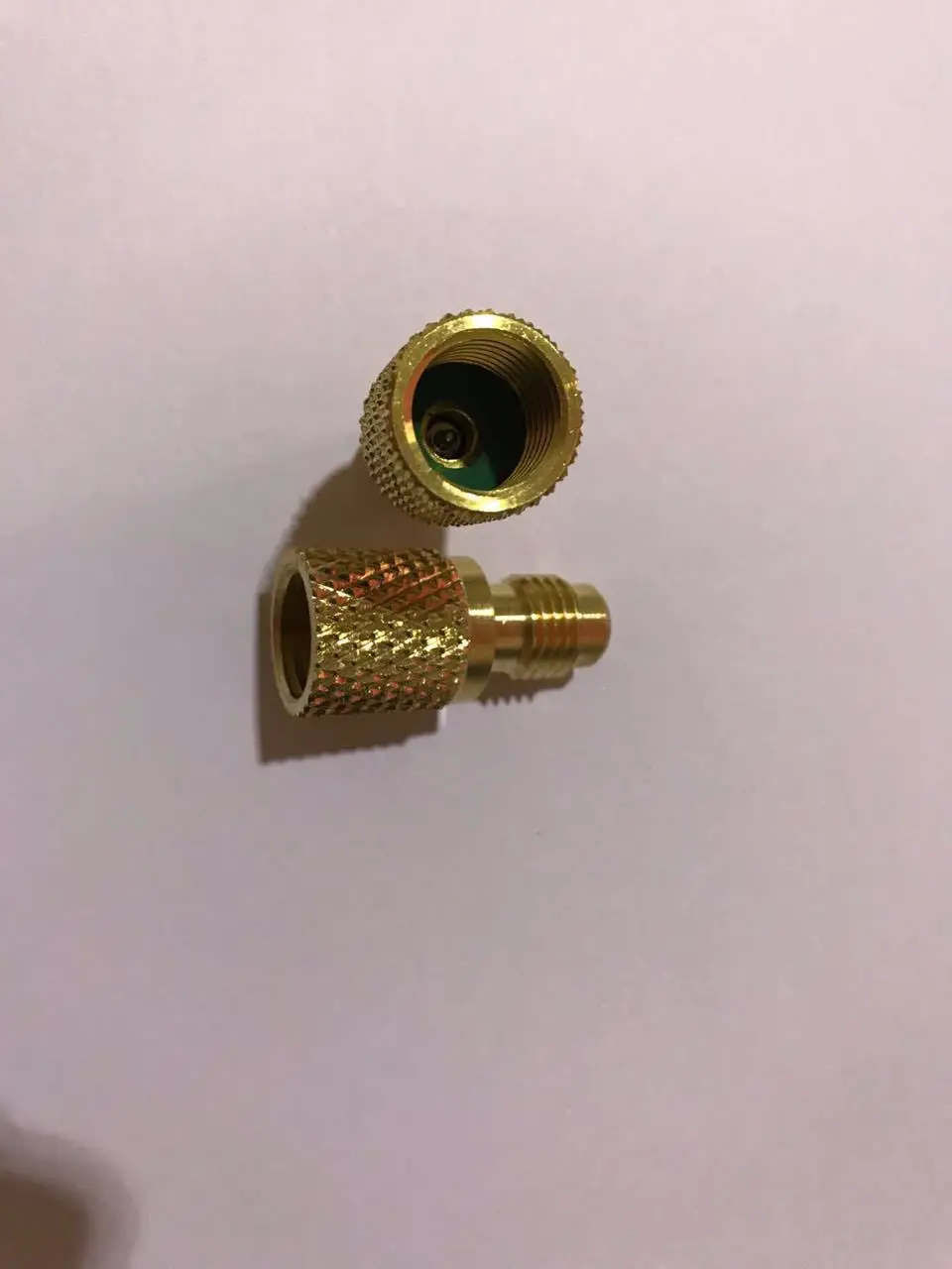 Adaptador de válvula de flúor, herramienta de refrigeración de aire acondicionado automotriz R134A R12 R22, AD1214