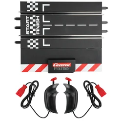 Slot Car Track Carrera Evolution 1 32 1 24 20518 Straight Connecting Section with 20709 Controller