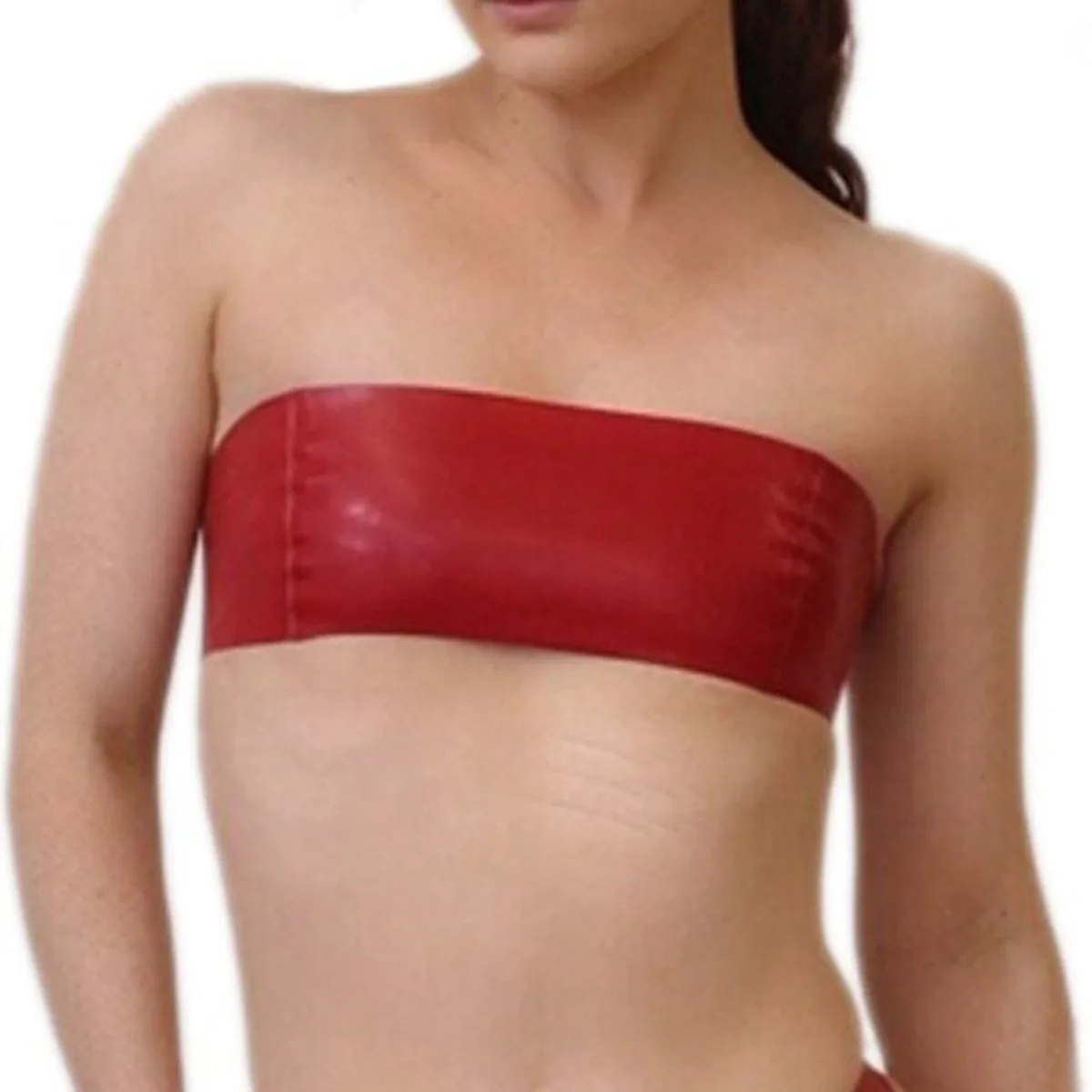 

Women Latex Crop Top Custom Made Cosplay Costumes for Women