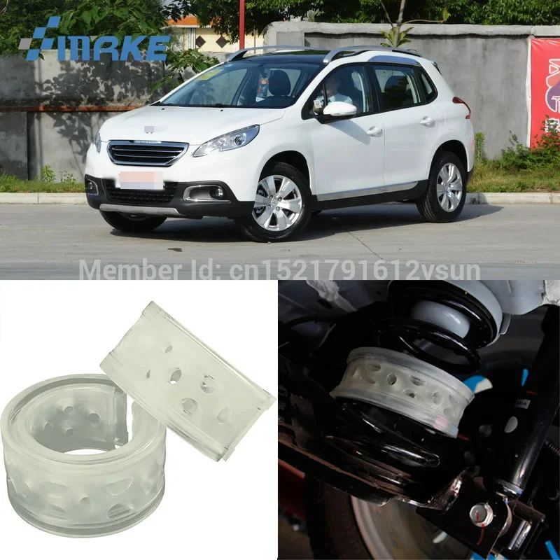 smRKE For Peugeot 2008 Car Auto Shock Absorber Spring Buffer Bumper Power Cushion Damper Front/Rear High Quality SEBS