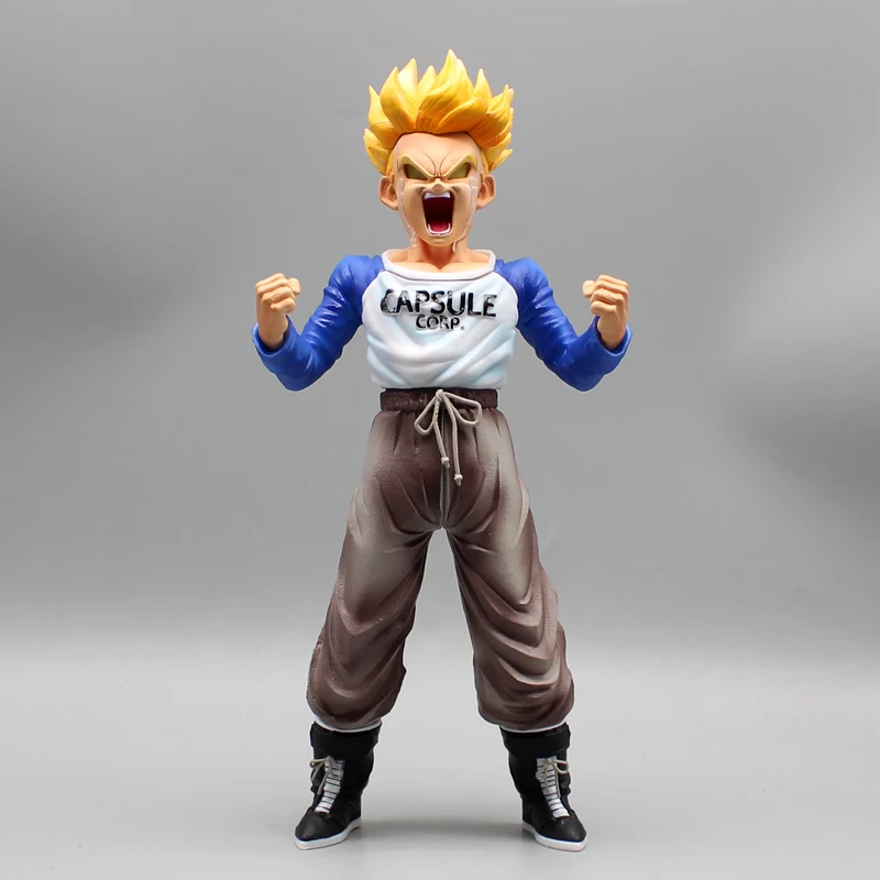 26cm Dragon Ball Gk Shonen Torankusuanime Figure: Future Battles Dual Head Swap Model Decoration Toys Children'S Halloween Gifts