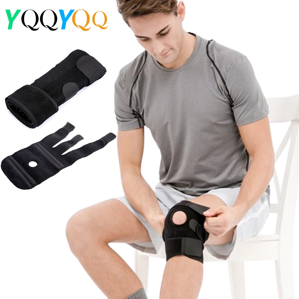 

1Pcs Adjustable Compression Knee Patellar Pad Tendon Support Sleeve Brace for Men Women - Arthritis Pain,Injury Recovery,Running