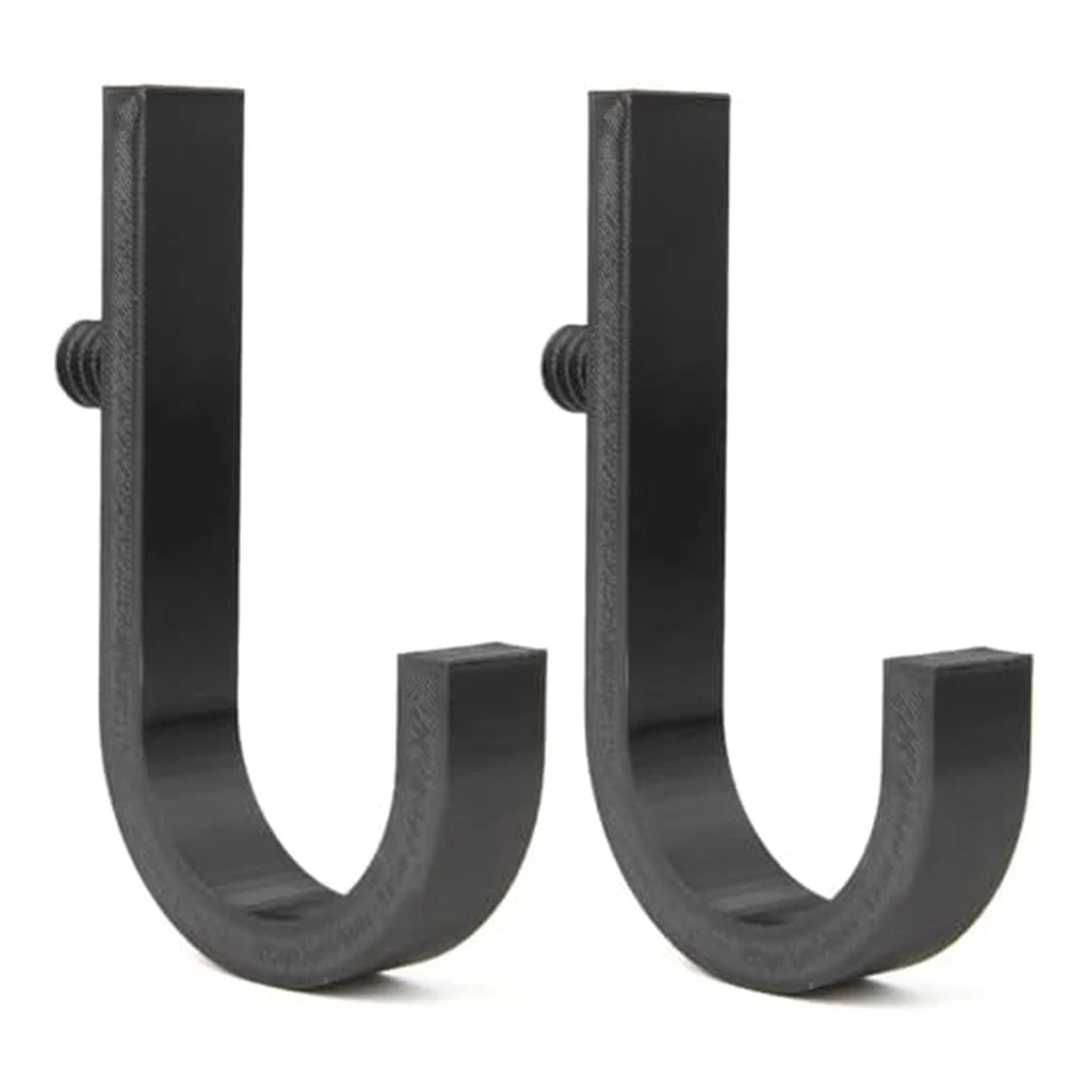 2/6PCS Storage Rack Shed Organizer Wall Mount For Ladders & Tools Hanger J Shape Hook Set Replacement