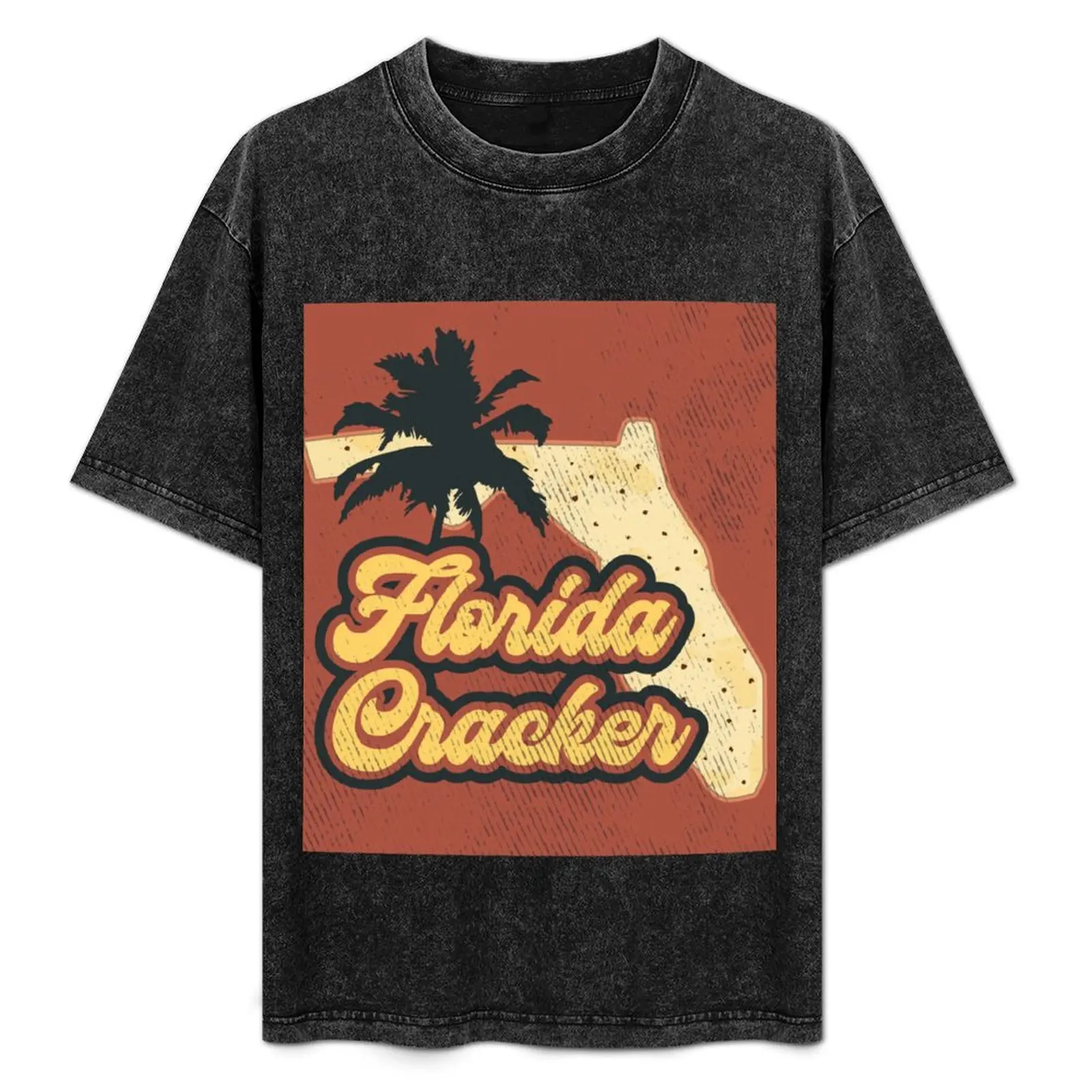 

Florida Cracker T-Shirt Classic Crew Neck Cotton T-Shirt