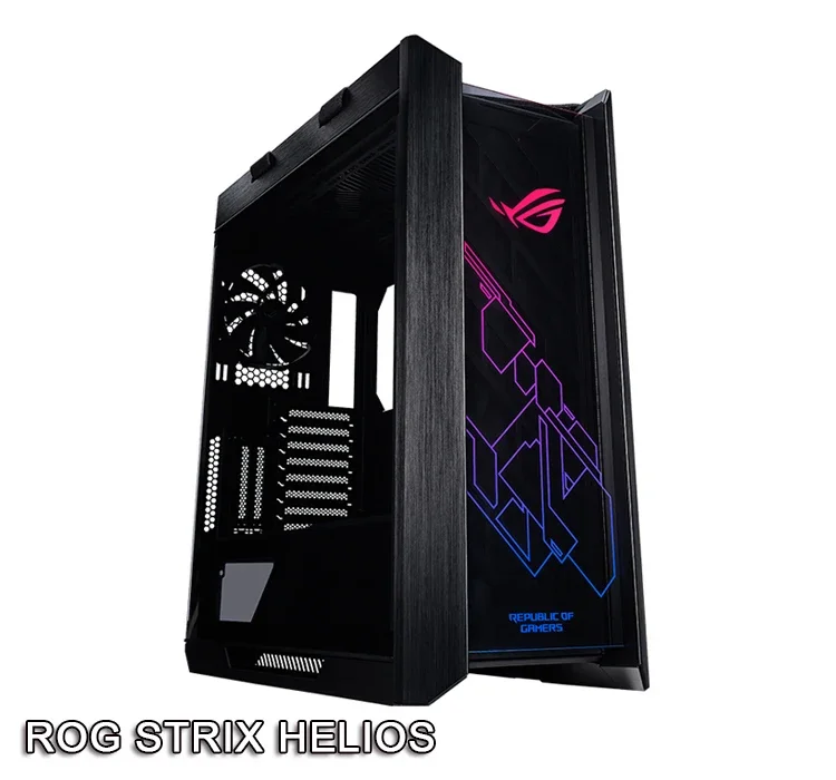 Barrow acrylbord als waterkanaalgebruik voor ROG Strix Helios GX601 computerbehuizing voor zowel CPU als GPU-blok / 5V 3PIN A-RGB