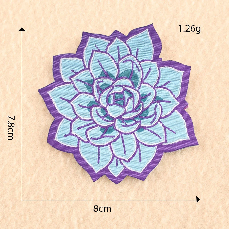 Patches Für Jacken Outdoor Thermocollant Rock Eisen Auf Kleidung 6X4 Landschaft Raum Ufo Bus Kompass Augen Kirsche Stickerei kleine – Detail 16