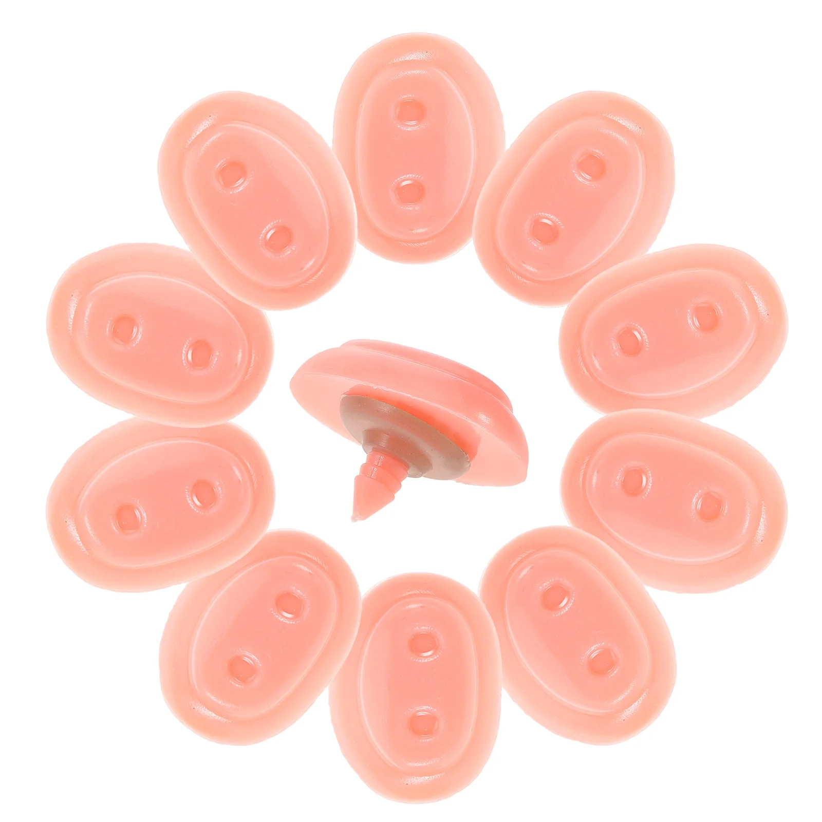 

30 Sets Accessories for Stuffed Animals Plastic Replacement Parts Crafts Making Easy Install Toy Nose