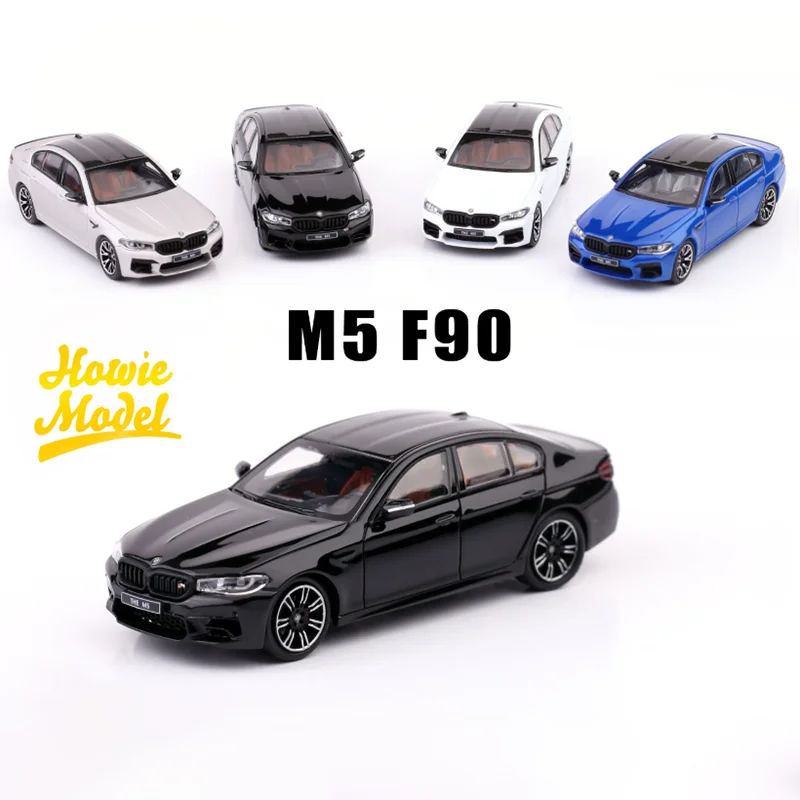 

HM Diecast 1:64 Scale M5 F90 Alloy Simulation Car Model Collection Souvenir Ornaments Static Display Vehicle Toys Gift