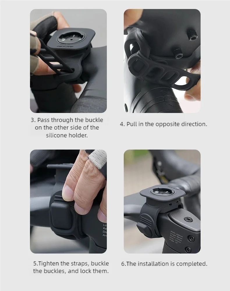 GUB 630 Silikon Fahrrad Computer Halterung Code Meter Halter Rennrad MTB Verlängerung Halterung Für Garmin Bryton WAHOO XOSS – Detail 12