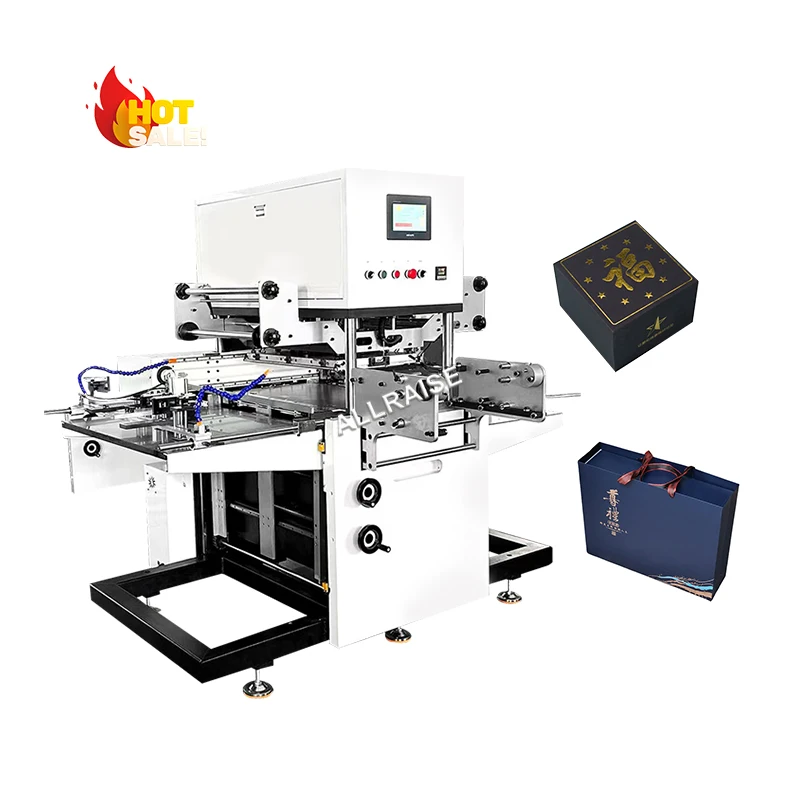 Automatic Golden Silver Heat Foil Stamping Machine Paper Sheet Hot Stamping Machine Bronzing Machine