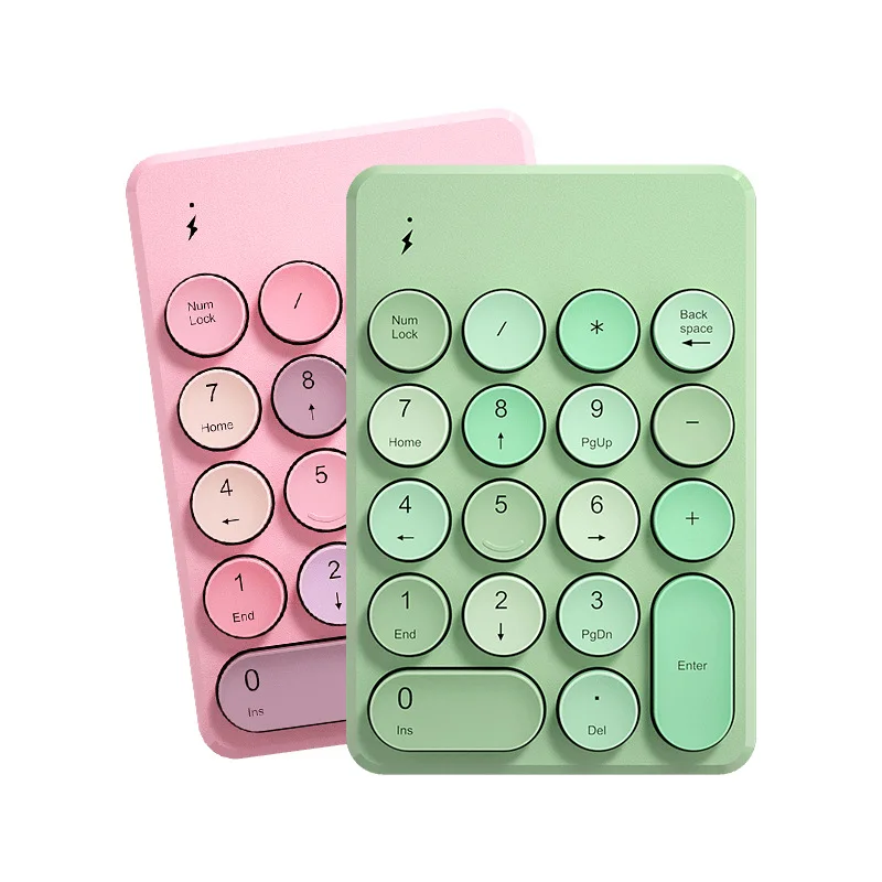 Gift Giving Wireless Bluetooth Small Numeric Keypad Usb External Bank Accountant Cashier Cute