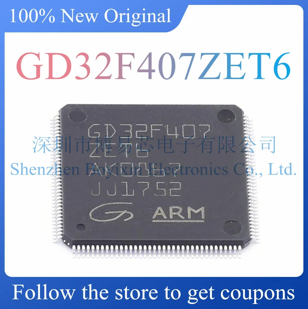 GD32F407ZET6 Produto Original, LQFP-144