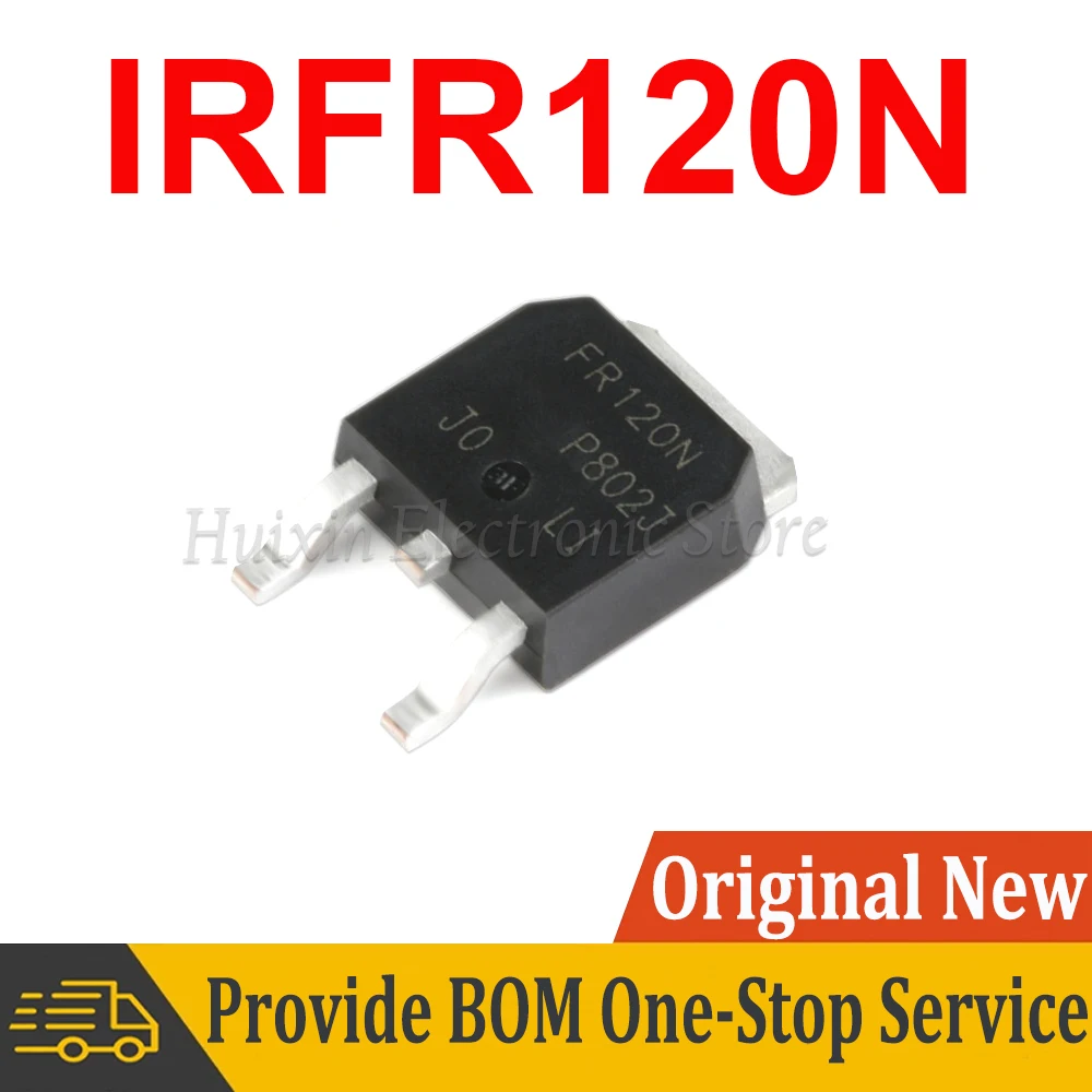 5pcs IRFR120 IRFR120N FR120N Power MOSFET TO-252 In Stock NEW original IC