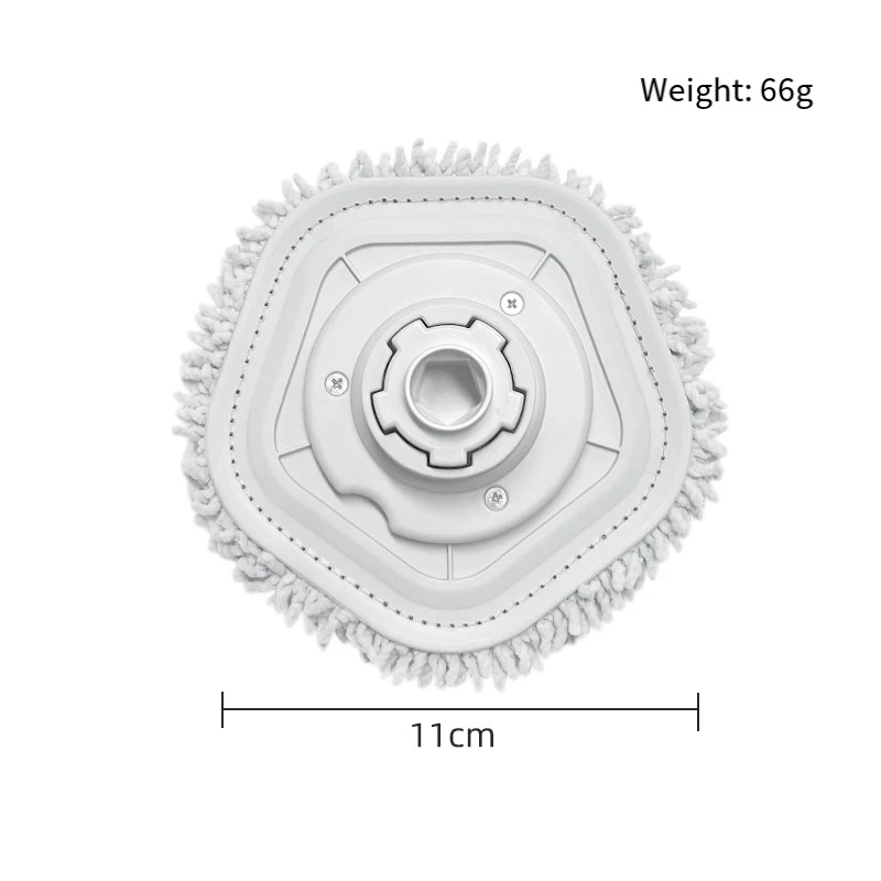 Белая Насадка для швабры, запасные части для робота-пылесоса Dreame Bot W10 и W10 Pro, аксессуары для уборки