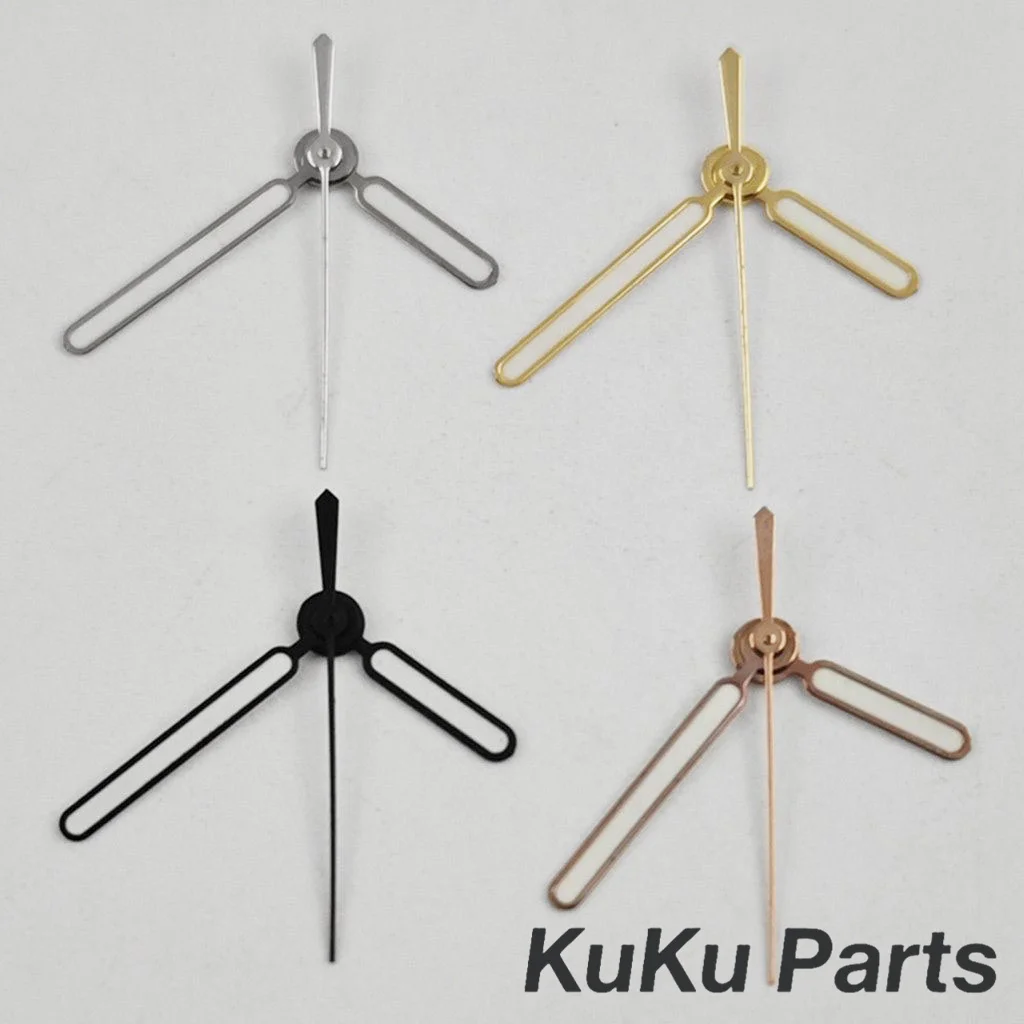 نوتيلوس إبرة NH35 مؤشر ساعة فضي ذهبي أسود تعديل الأخضر مضيئة ساعة اليد لحركة NH34 NH35 NH36 NH38 NH70