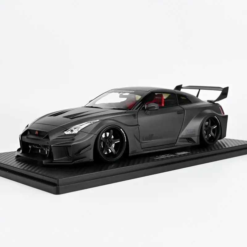 IG 1/18 LB-Silhouette Works Gt 35GT RR GTR 합금 장난감, 자동차 다이캐스트 금속 모델 선물