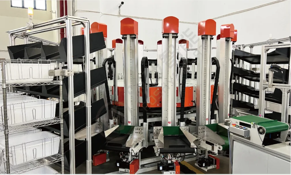 Sistema de semeadura automática colocou classificador de pacotes de parede para classificação eletrônica, classificação de cosméticos