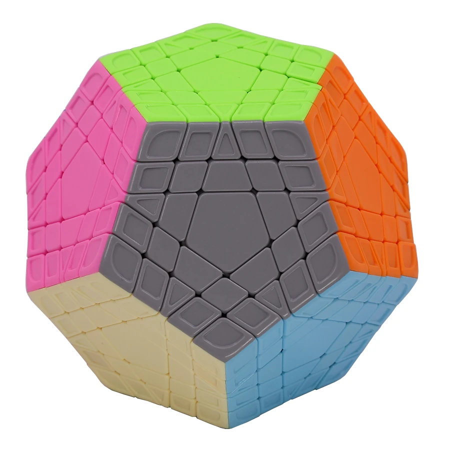 YuXin Megaminx HuangLong 매직 퍼즐 큐브, 5x5 Megaminxeds 12 면체 큐브, Gigaminx 장난감