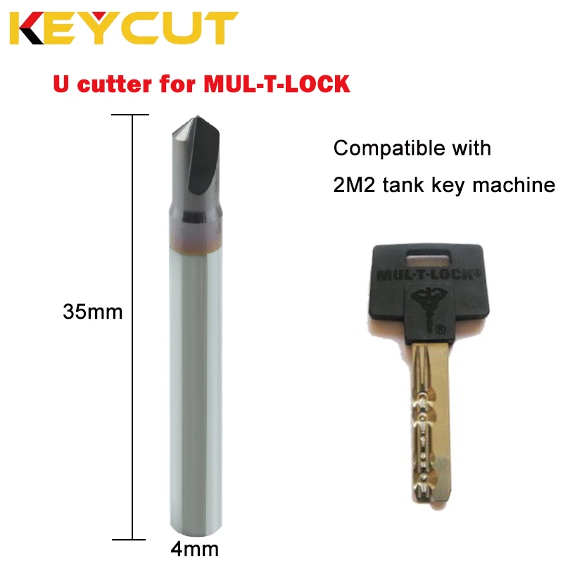 2M2 TANK Milling Cutter U Cutter W Cutter for 2M2 TANK Key Machine Cut Mul t lock Keys