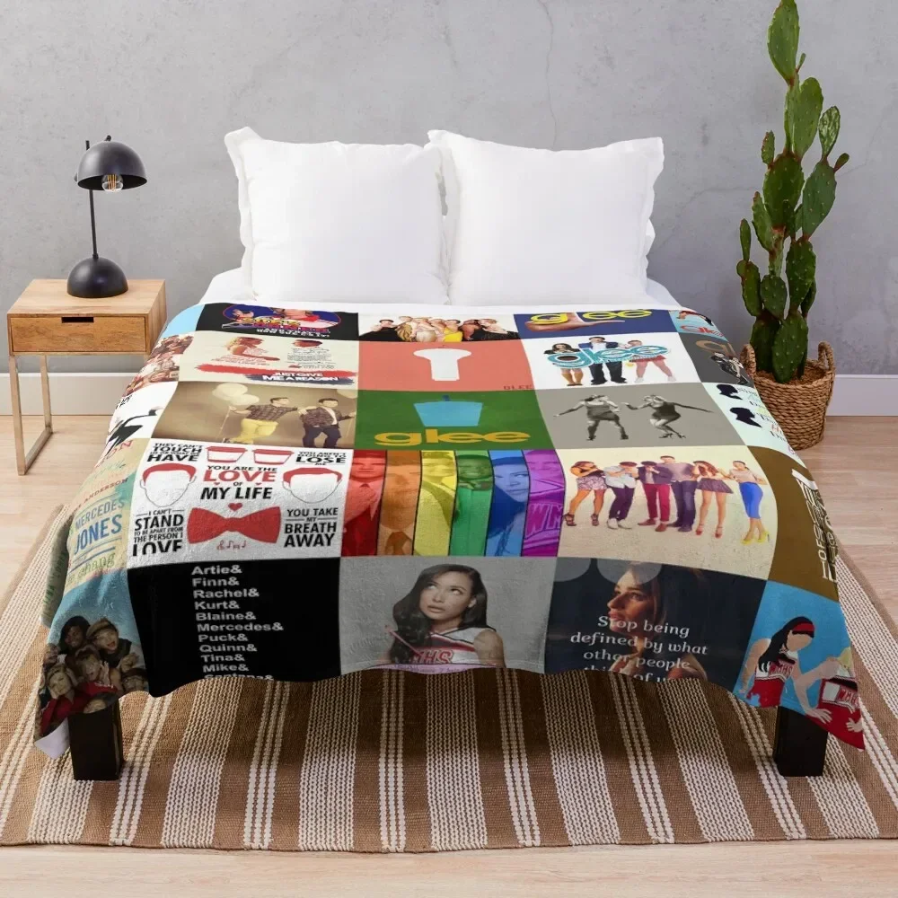 

Best Glee Quilt Blanket For Fans Throw Blanket Large Soft Tourist Blankets