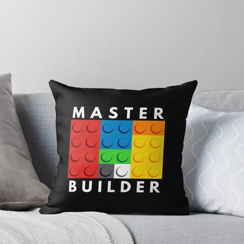 

Master Builder Throw Pillow autumn pillowcase Cushion Covers For Living Room pillow