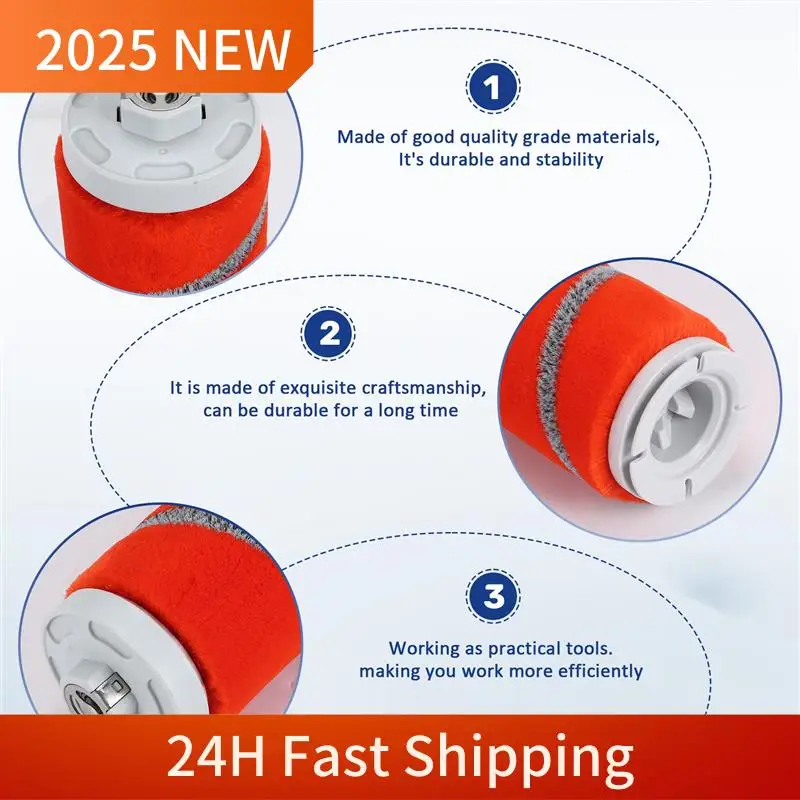 2025 Trend Brush Vacuum Cleaner Accessories For Xiaomi Roidmi Parts Soft F8 F8E Floor Brush