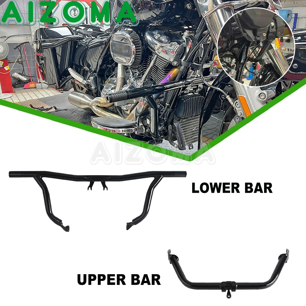 

Motorcycle Engine Guard Fairing Support Bracket For Harley Touring Road Glide FLTR FLTRX FLTRXS FLTRXST FLTRXSE FLTRU FLTRK CVO