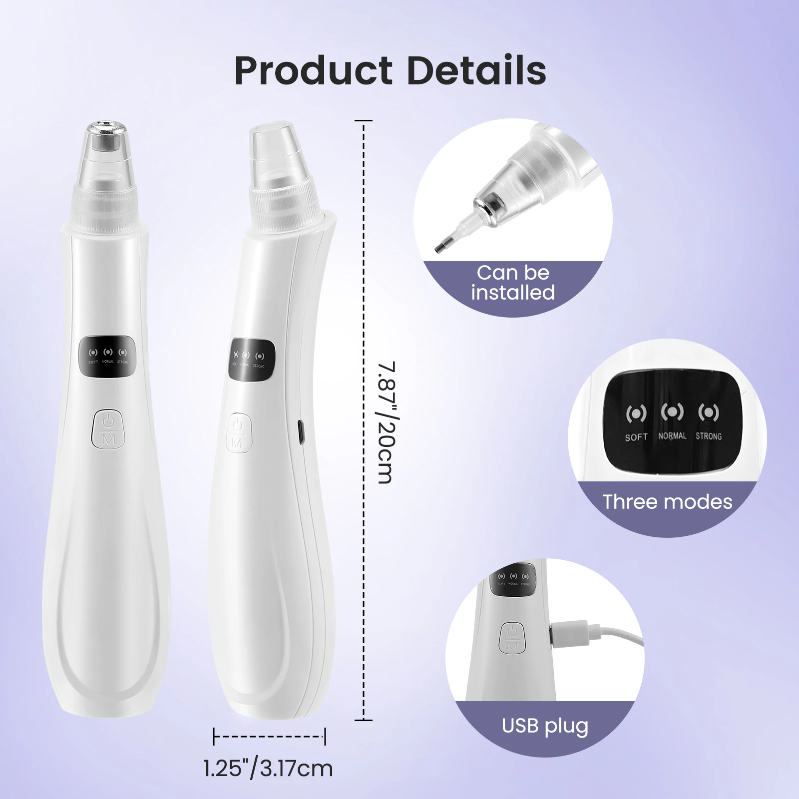 Electric Diamond Painting Pens 3 Adjustable Suction Mode DIY Craft Art Painting Pen Rechargeable DIY Art Pickup Tool Kit