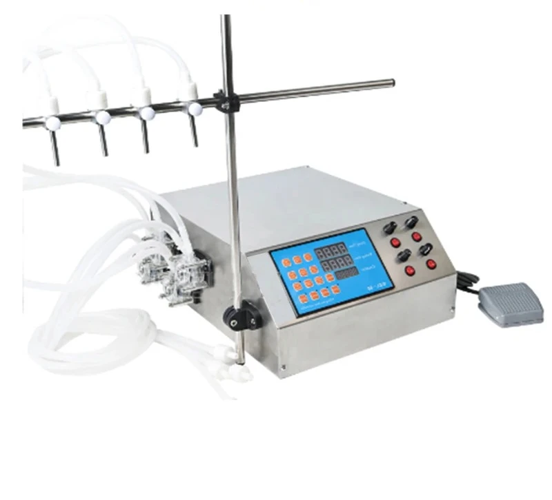 

Опористальтический насос, интеллектуальный компактный гибкий цифровой коммерческий многонасадный аппарат для розлива молока, парфюмерного сока