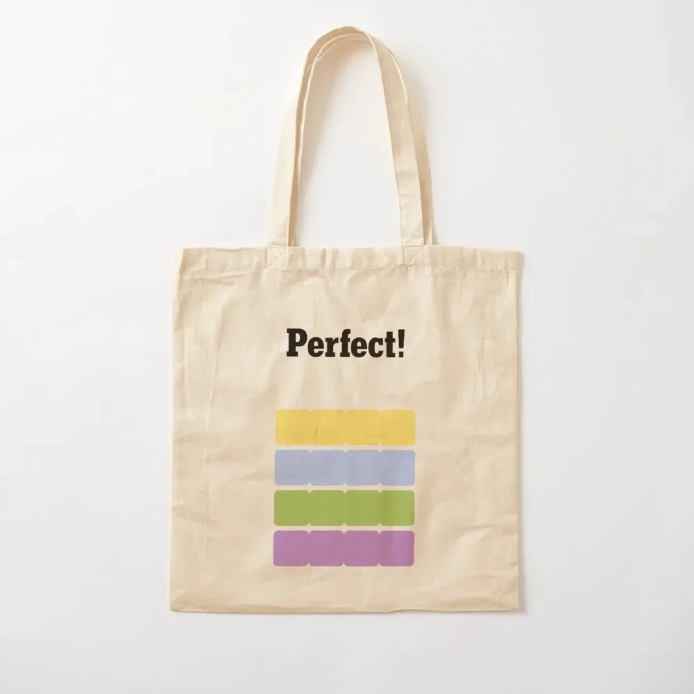 

New York Times connections perfect! Tote Bag sac pour femme Cloth bag Candy bags Tote Bag